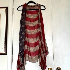 American Flag Cardigan